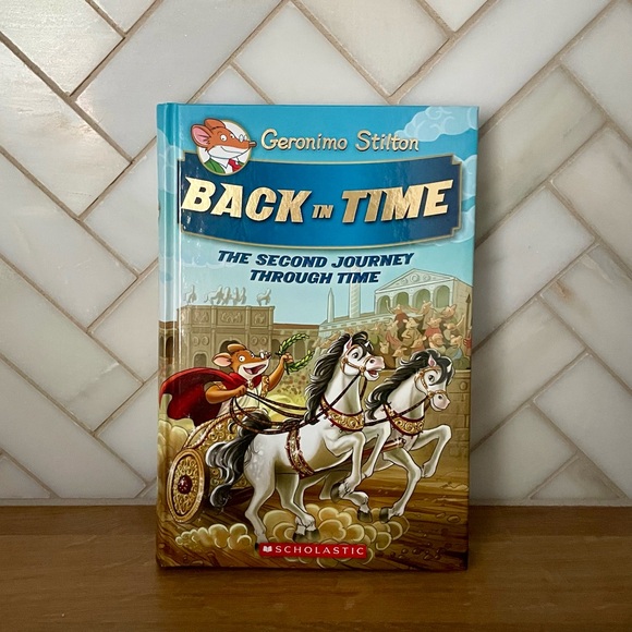 Geronimo Stilton Hardcover - Back in Time - Book 2 from Journey in Time Series - Picture 1 of 7